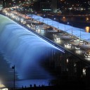 Rainbow_fountain_Seoul